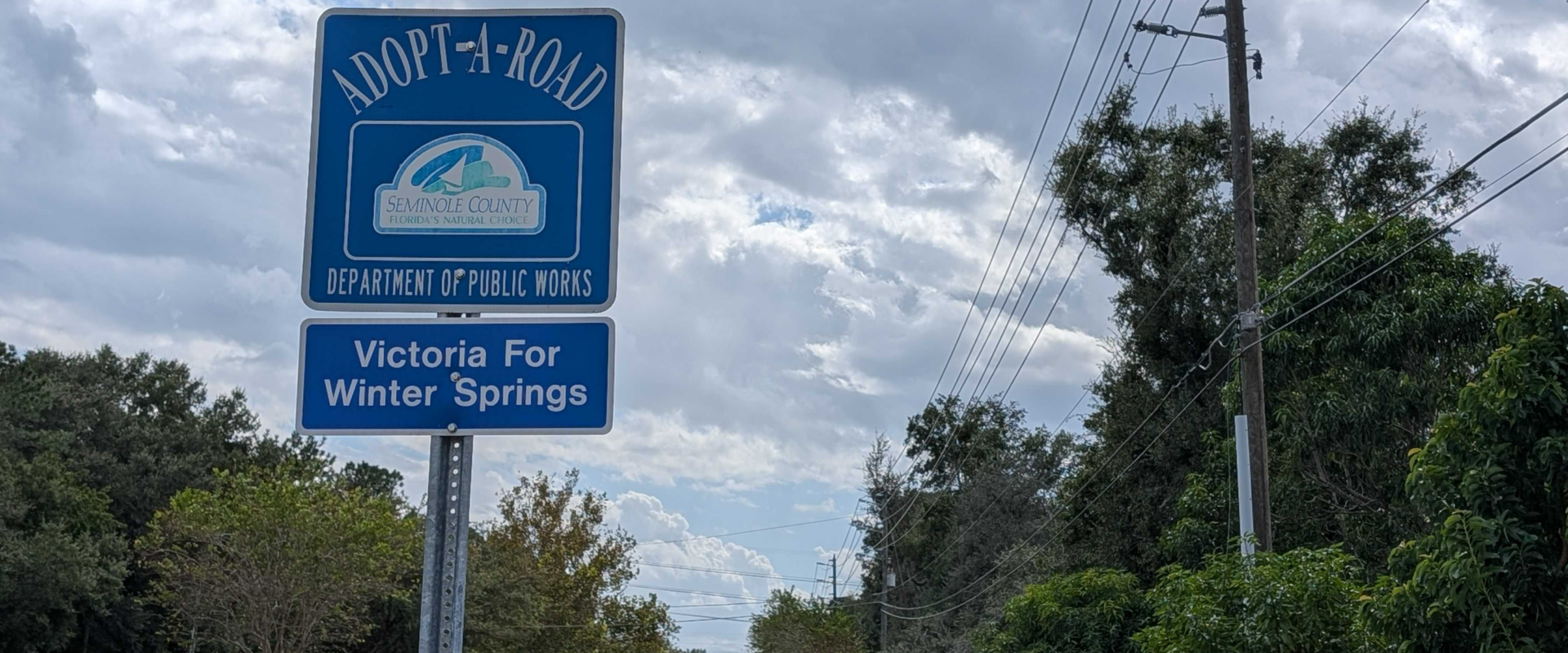 Adopt-A-Road Tuskawilla Clean-Up Event