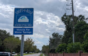 Tuskawilla Road Cleanup Event with Commissioner Victoria Bruce