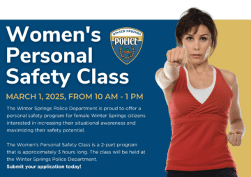 Women’s Personal Safety Class