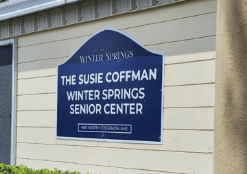 Senior Center Renaming Ceremony: Honoring Susie Coffman