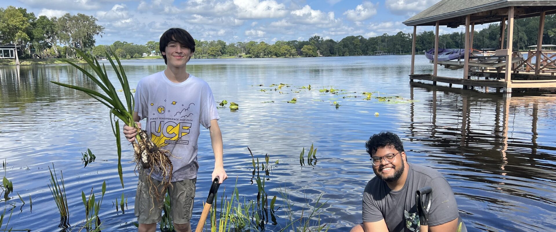Lake Tuskawilla Shoreline Restoration Volunteer Event