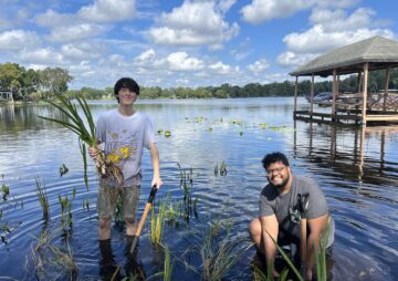Lake Tuskawilla Shoreline Restoration Volunteer Event